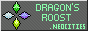 A set of four gems of different colors, and the text “dragon's roost .neocities”.